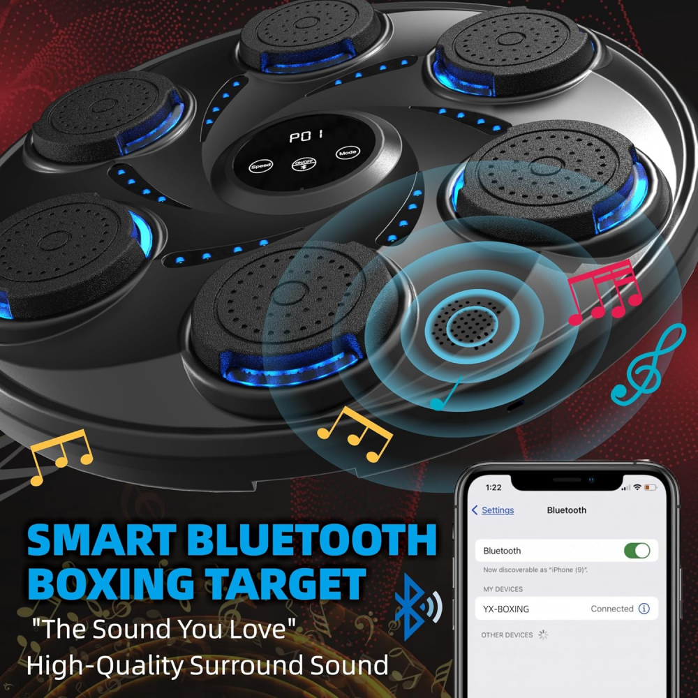 Máquina de Boxeo Musical Inteligente