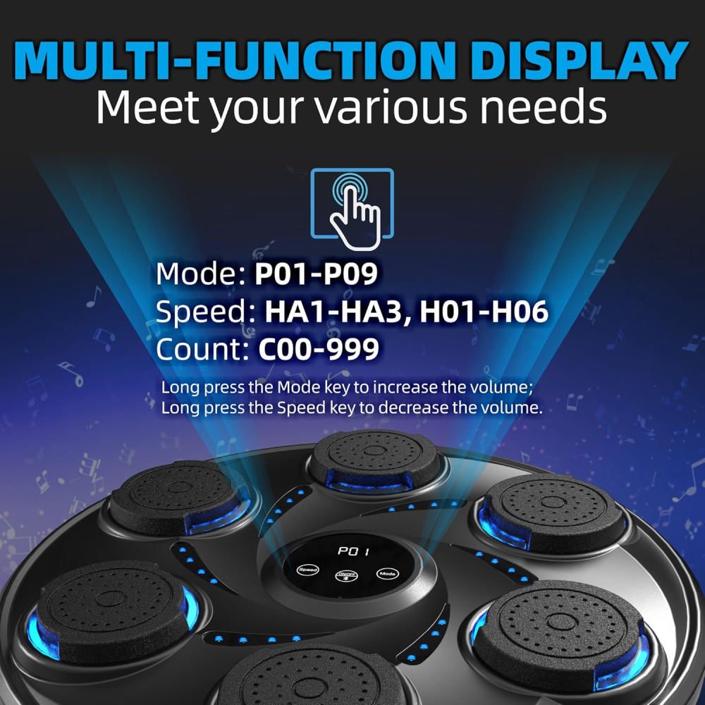 Máquina de Boxeo Musical Inteligente