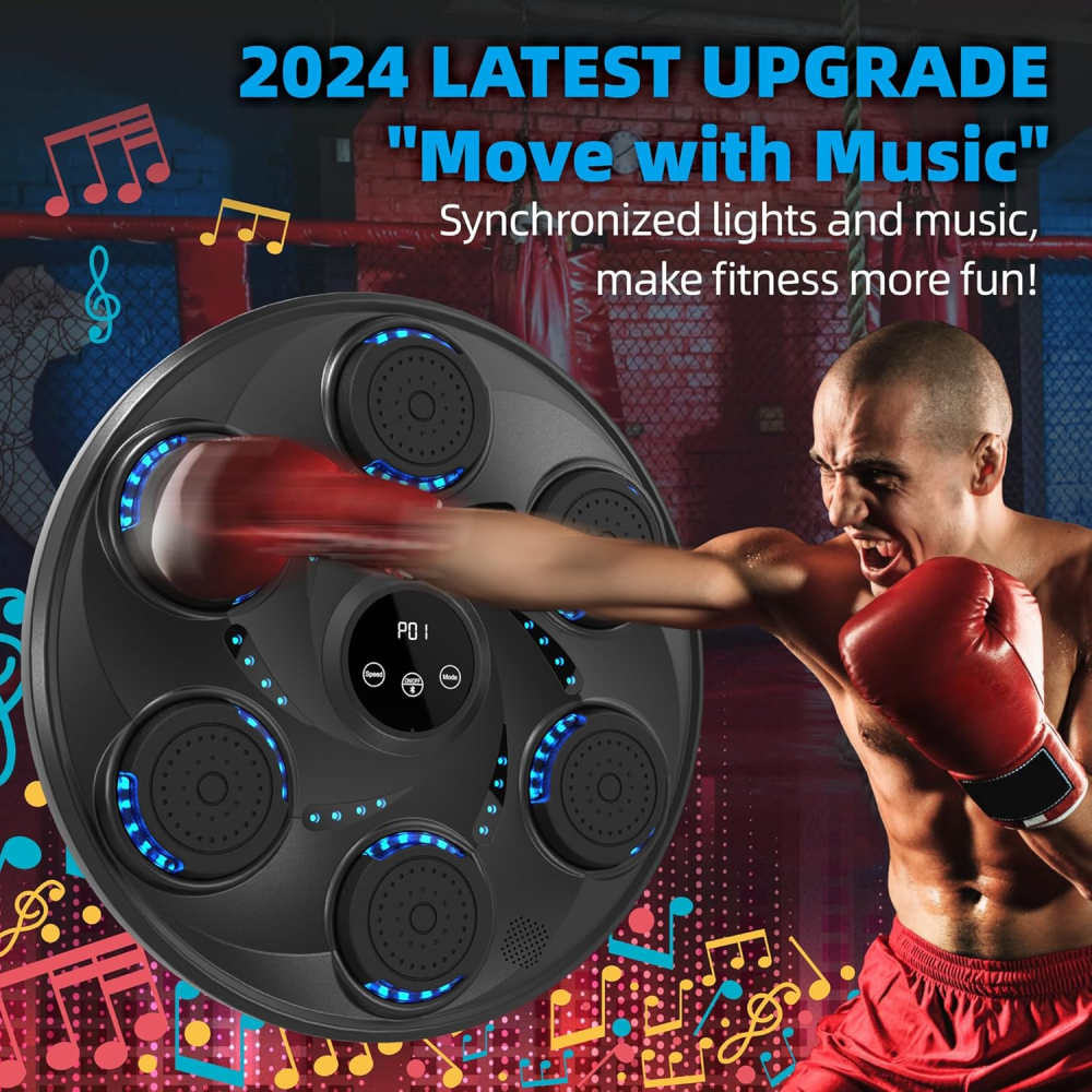Máquina de Boxeo Musical Inteligente