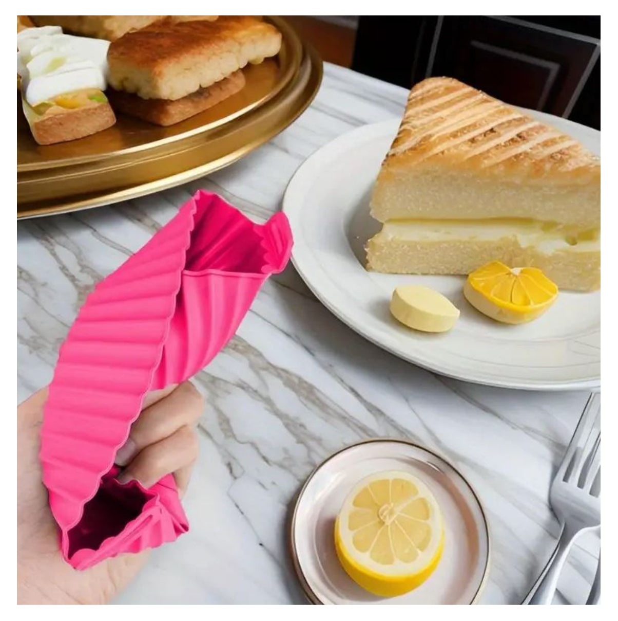 Pack de 6 Moldes de Silicona para Freidora