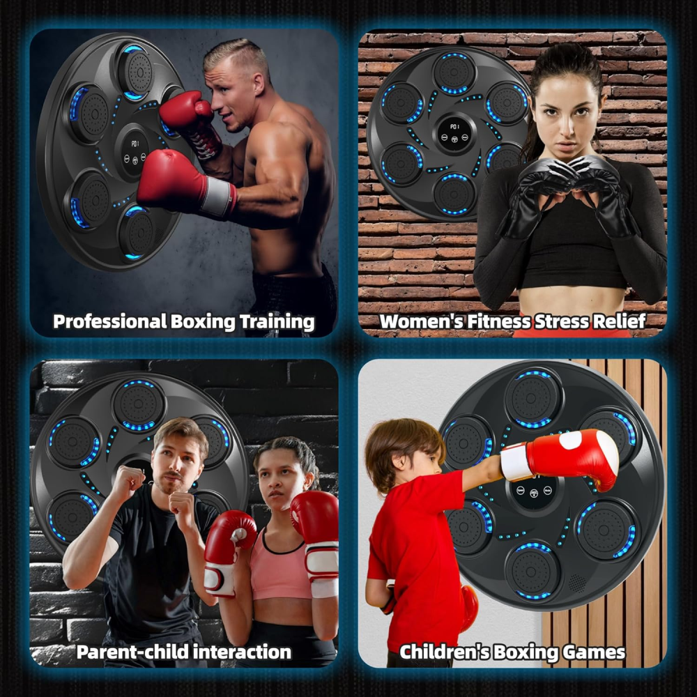 Máquina de Boxeo Musical Inteligente